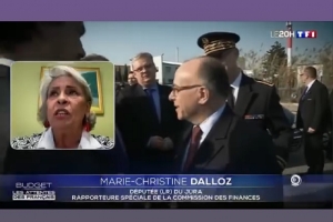 Intervention lors du journal télévisé de TF1